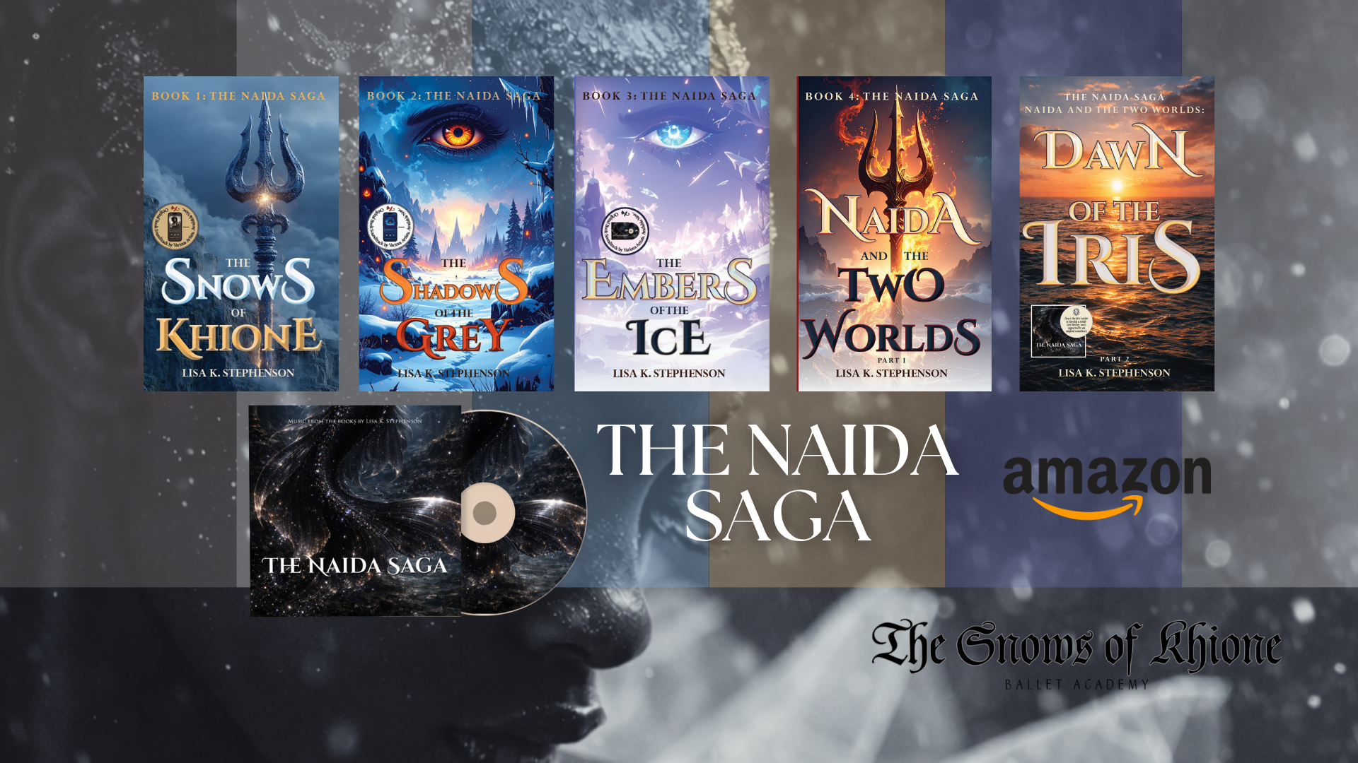 The Naida Saga Books by Lisa K. Stephenson Available on Amazon